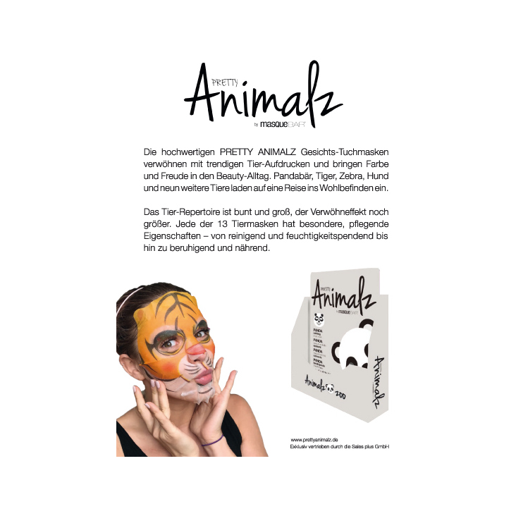Pretty Animalz Gesichtsmasken