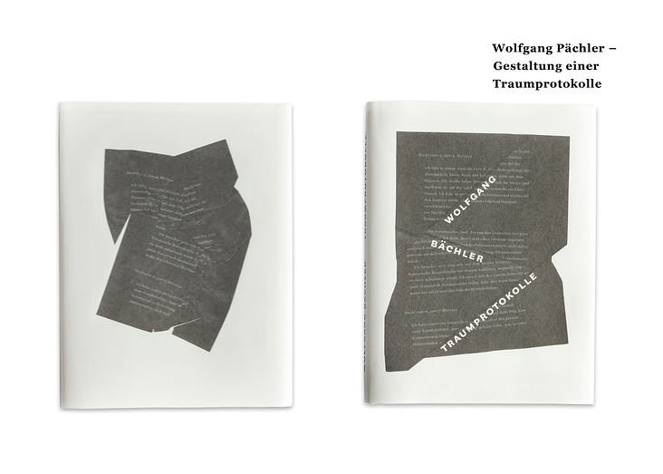 Wolfgang Pächler – Gestaltung einer Traumprotokolle