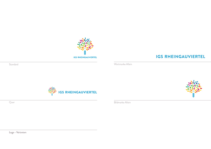 CORPORATE DESIGN/LOGO/ IGS Rheingauviertel