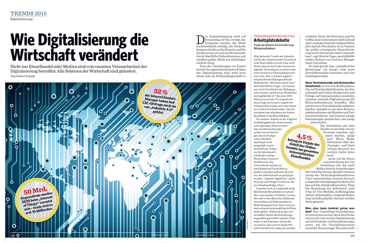 Redaktion Digitalisierung Spezial Format trend