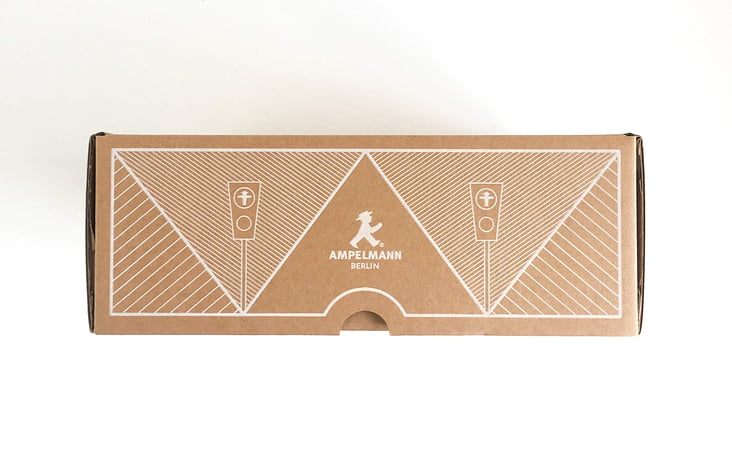 Packaging Design cardboard box with screenprint