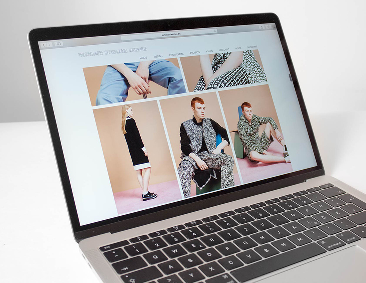 Kilian Kerner Website | Mock Up