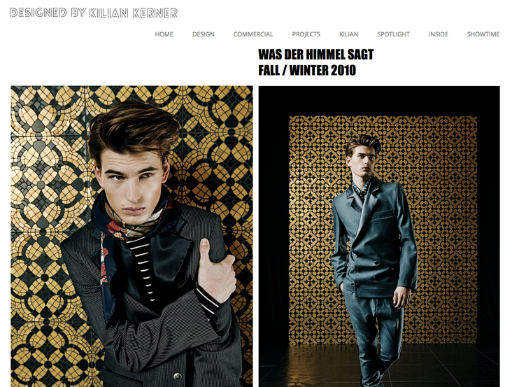Kilian Kerner Website