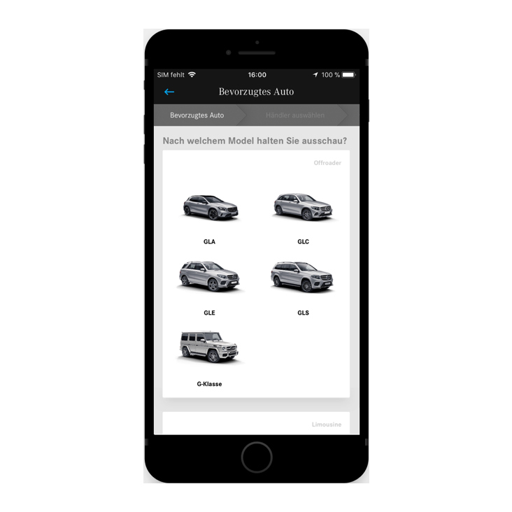 Daimler Trade In App