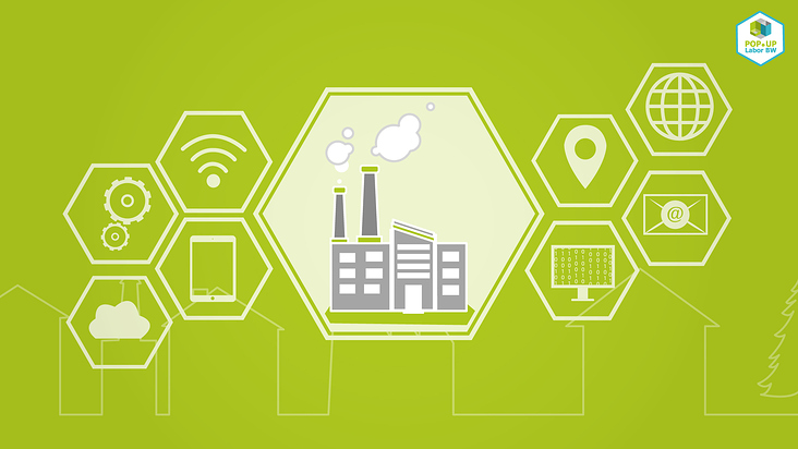 Popup Labor: jung, innovativ, Industrie 4.0