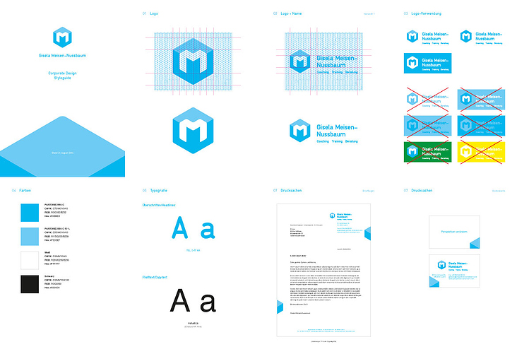 Corporate Design / Kunde: Gisela Meisen-Nussbaum, Luzern