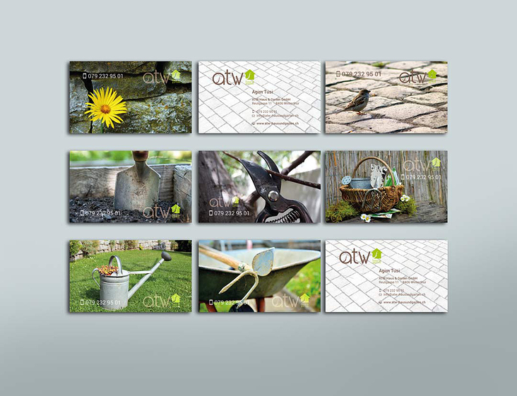 atw Haus und Garten GmbH Corporate Design