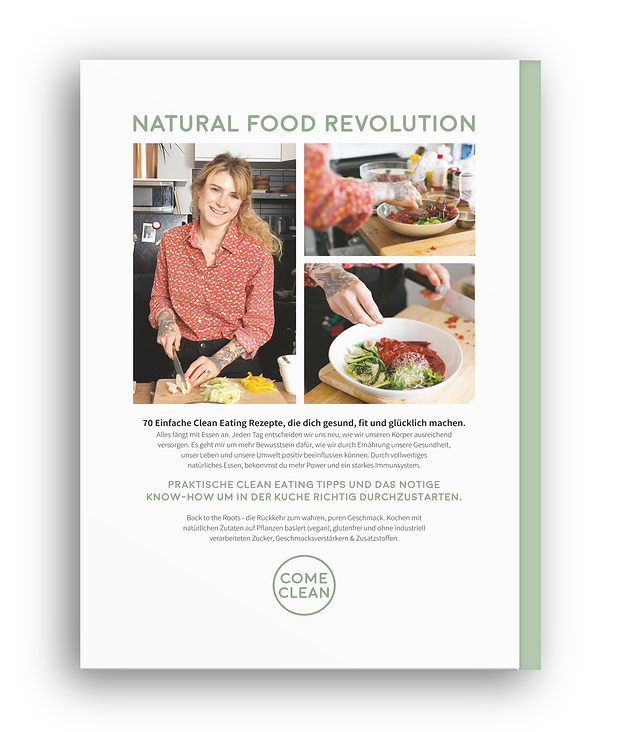 Clean-Eating Book Back
