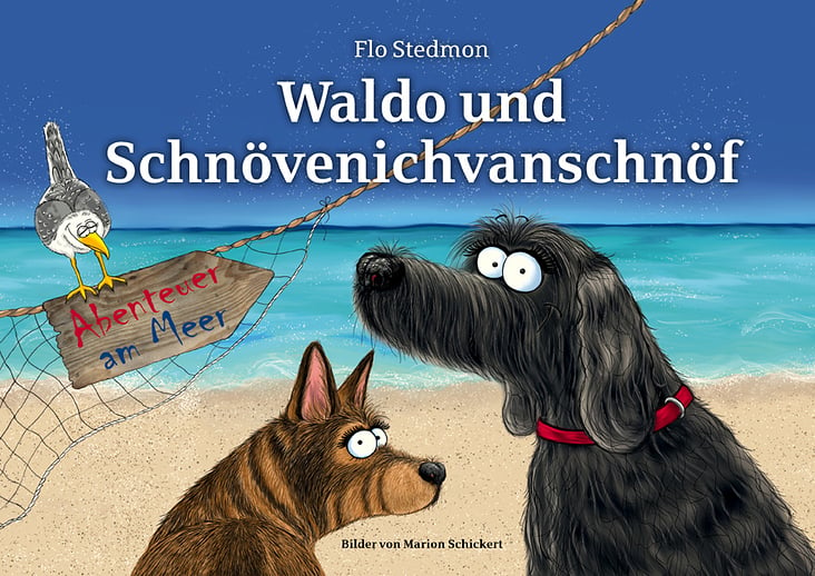 Kinderbuch Hundebuch für Hundeliebhaber in Cartoonart Comicart