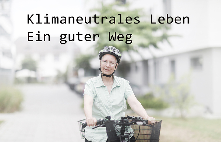 Ebikerin statt Auto