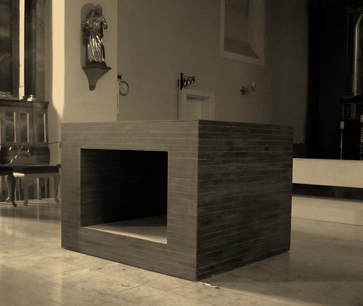 Altar – Modell – Fassung, Kirrlach