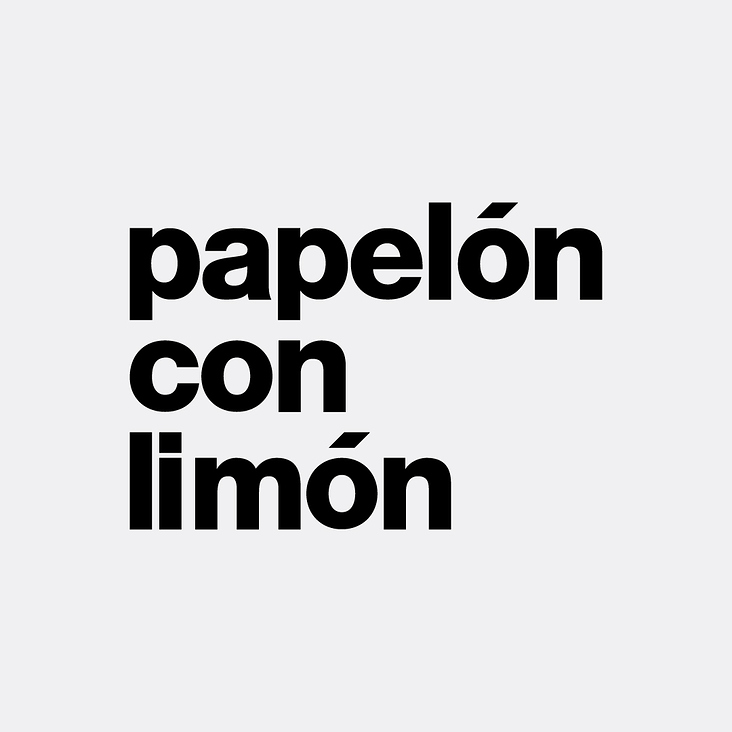 Identidad de marca, Papelón con Limón.