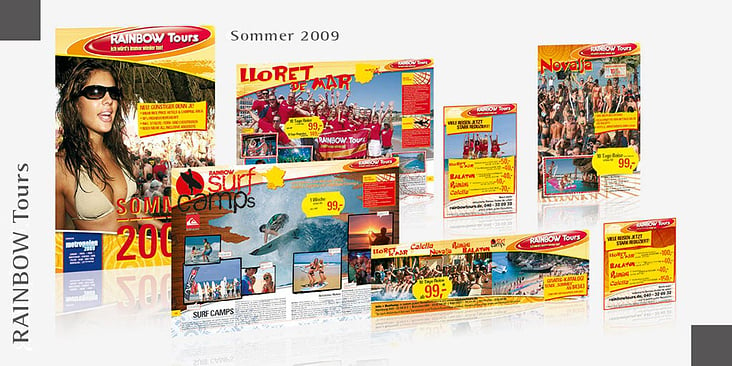Rainbow Tours Sommer-Katalog 2009