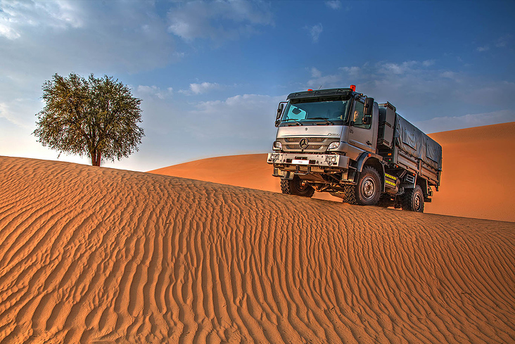 Mercedes Benz, Atego, Dubai