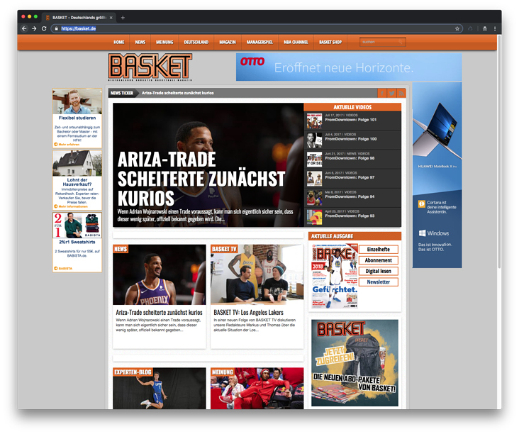 basket.de – Basketballmagazin