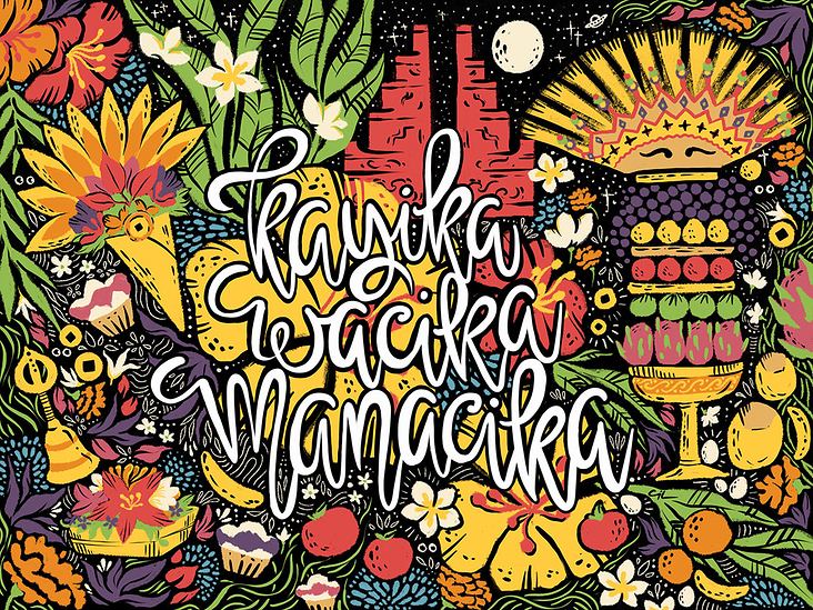 Typography & Illustration :: Kayika Wacika Manacika, Balinese Philosophy