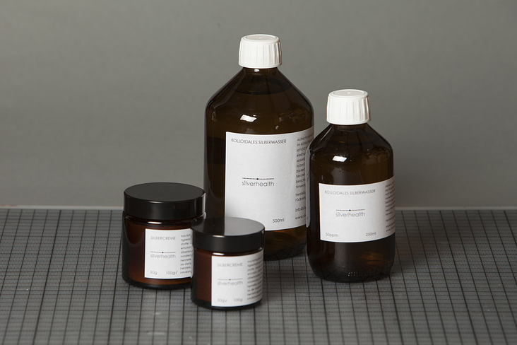Silverhealth / Etiketten