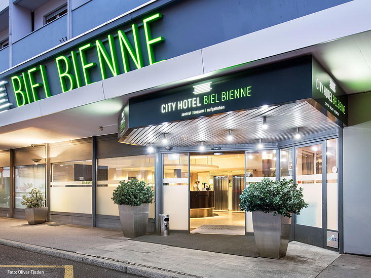 City Hotel Biel Bienne Front