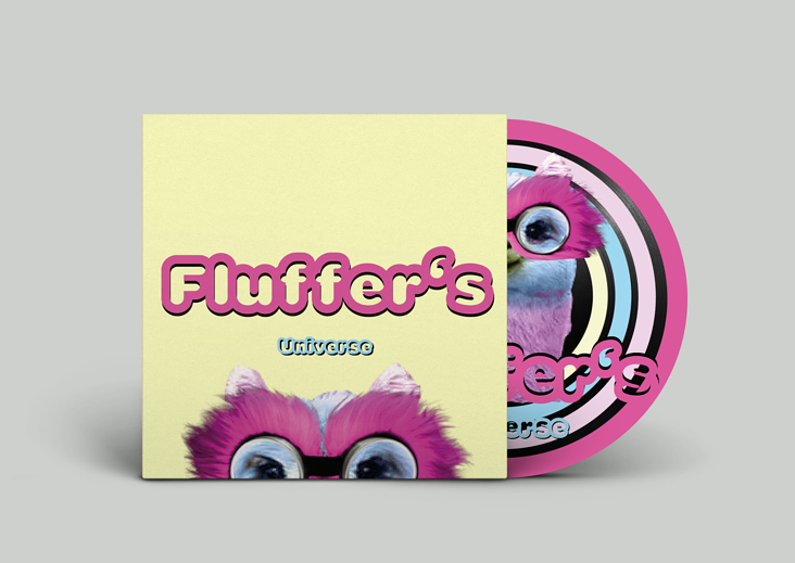 Merchandising für das Hotel „Fluffer’s Universe“