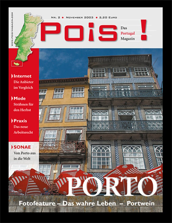 Beispiel für das Magazin „Pois“, Titel