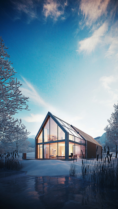 3D-Visualisierung Winterhouse