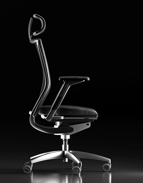 Office Chair Side View