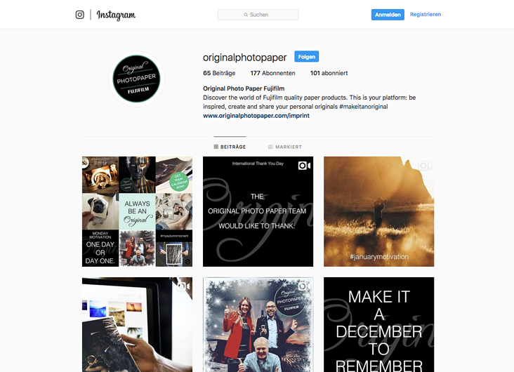 Strategische Instagram-Kanal-Entwicklung, Content Development und Betreuung