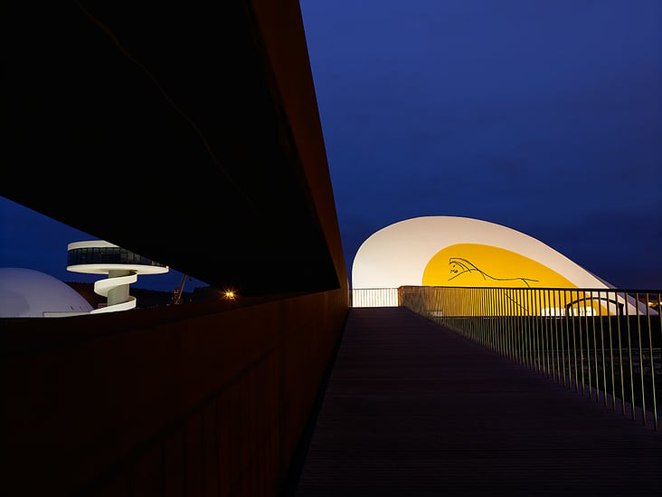 Centro Niemeyer, Avilés, Spain