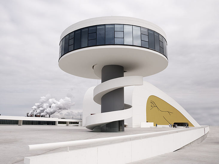 Centro Niemeyer, Avilés, Spain