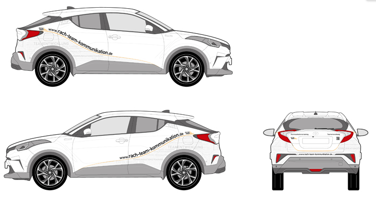 Fahrzeugdesign Finales Layout