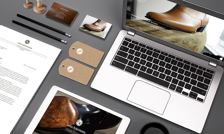 Corporate Design & Website | Einzelunternehmerin Anna Rakemann