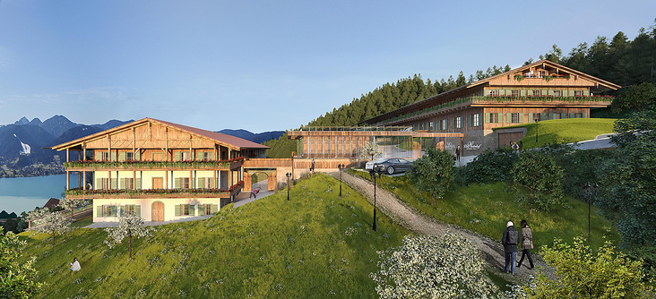 Rendering Hotel Westerhof Tegernsee