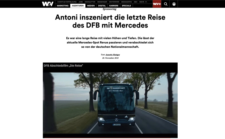 DFB Abschiedsfilm „Die Reise“
