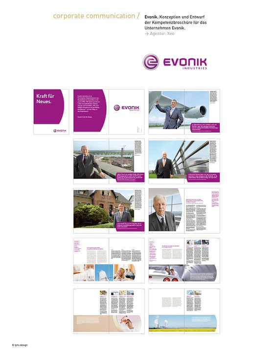 Evonic – Unternehmensbroschüre