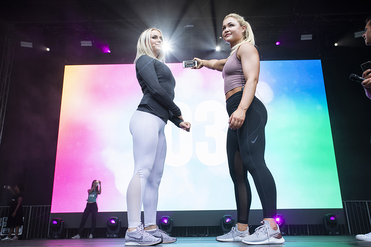 Sophia Thiel und Anna Nystrom