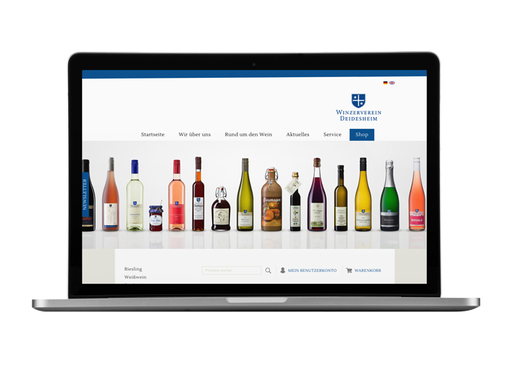 Onlineshop für Wein und Sekt