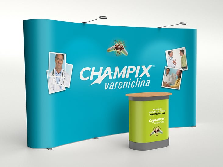 Event Booth for Pfizer — Champix