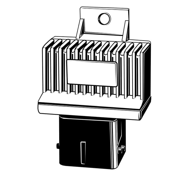 Vektorgrafik Mahle Elektronik