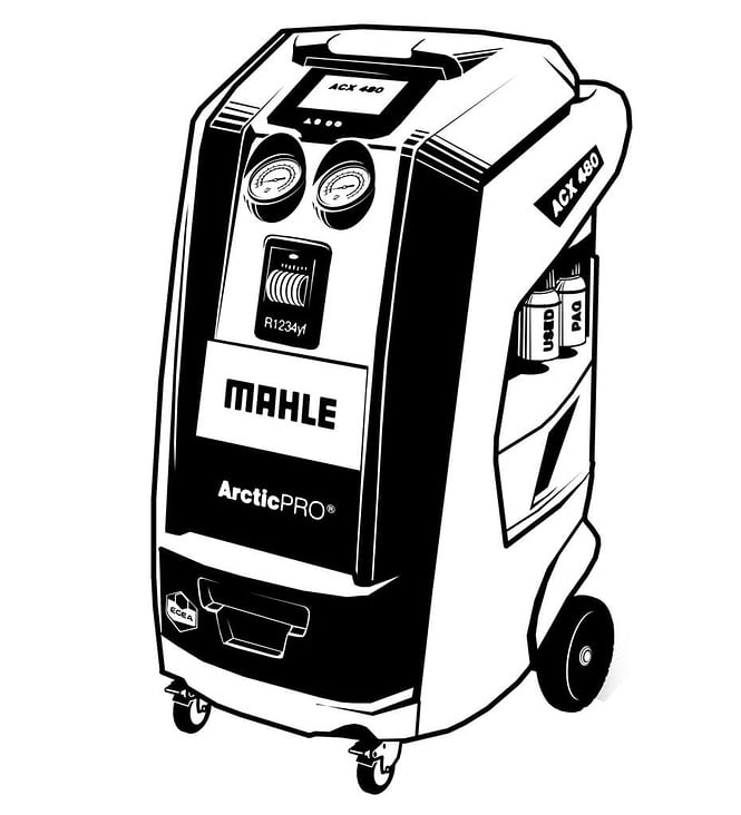 Vektorgrafik Mahle ACX 480