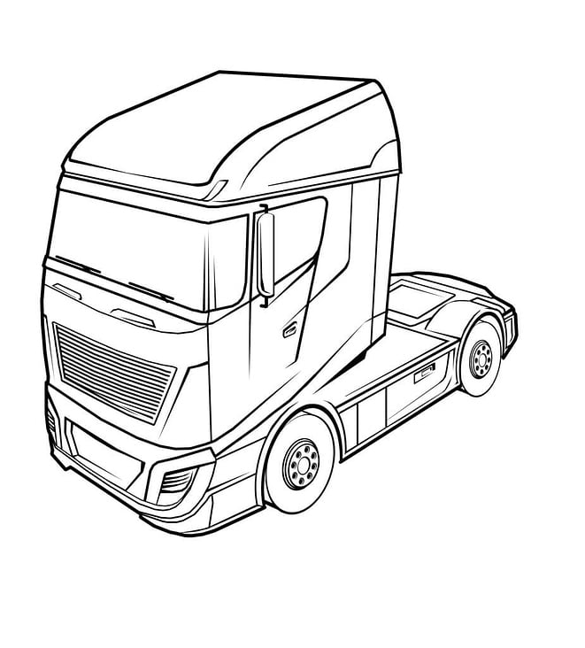 Vektorgrafik Mahle LKW Piktogramm