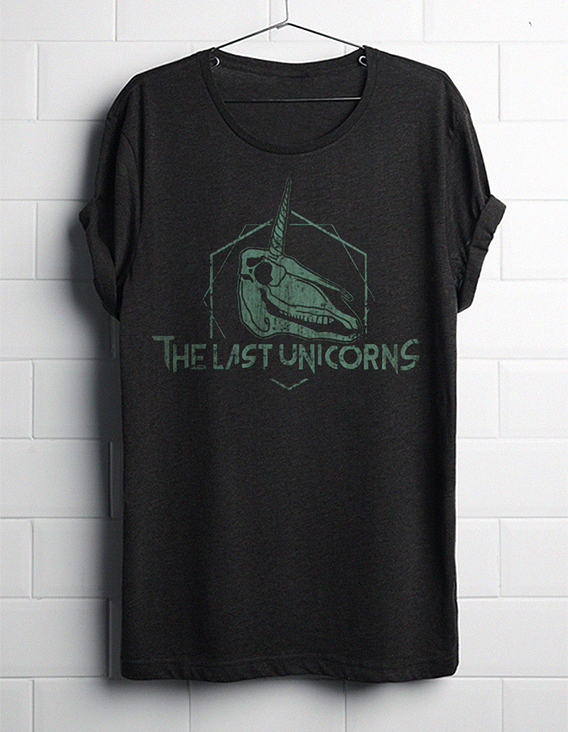 Illustration Shirtdesign – Band Last Unicorns