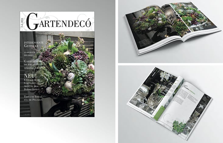 Anzeige I Gartendeco Magazin