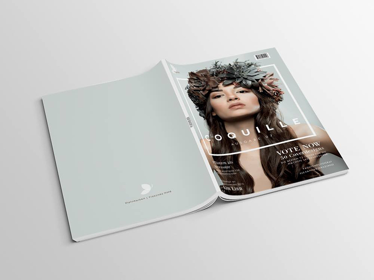 Coquille – das Magazin I Coverdesign