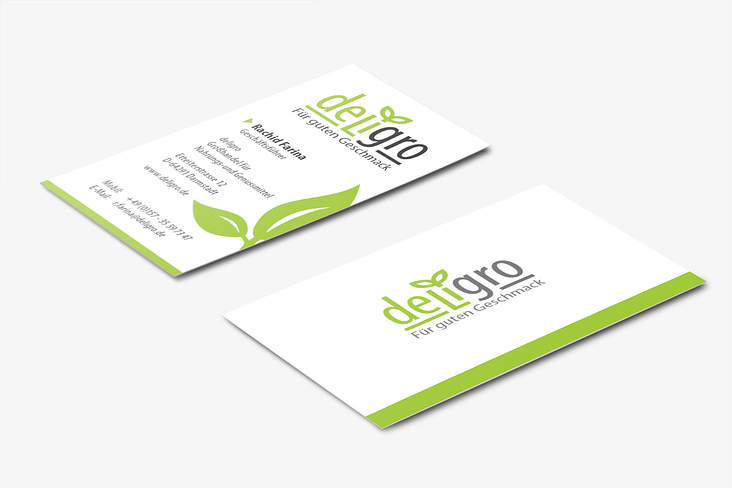 Deligro – Visitenkarte, Logoerstellung, Corporate Identity