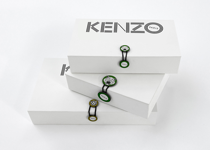 Kenzo Corporate Identity. Team Arbeit.