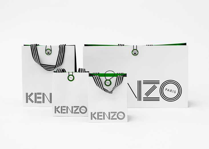 Kenzo Corporate Identity. Team Arbeit.