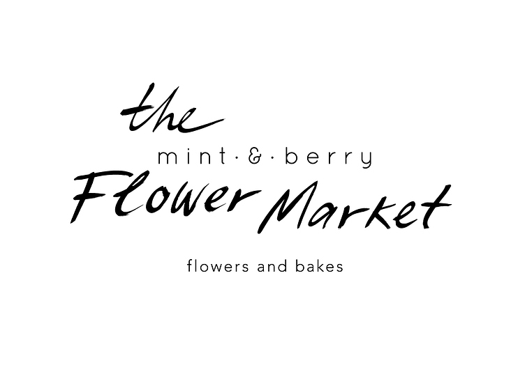 The mint&berry Flower Market 2016. Logo.