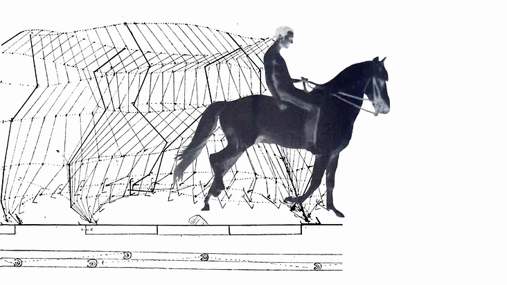 Muybridge und Bewegungsdiagramm