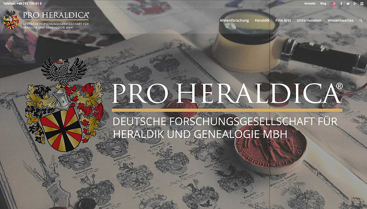 Pro Heraldica Website