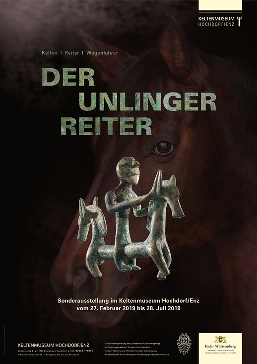 „Der Unlinger Reiter“ Sonderausstellung 2019 im Keltenmuseum Hochdorf/Enz